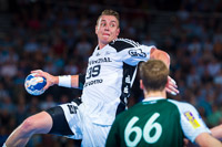 Filip Jicha war gegen die F�chse trotz B�nderverletzung nicht zu bremsen.