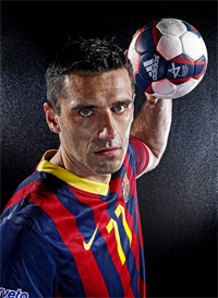 Kiril Lazarov, bester Torsch�tze des FC Barcelona.