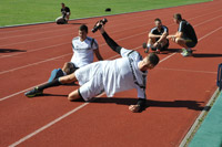 Kim Sonne-Hansen trainiert bei den Profis mit, soll vornehmlich in der zweiten Mannschaft eingesetzt werden. Kim Sonne-Hansen trainiert bei den Profis mit, soll vornehmlich in der zweiten Mannschaft eingesetzt werden.