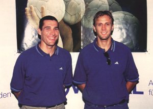 Unsere Neuzug�nge L�vgren und Ege