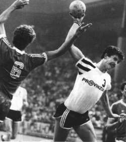 Marek Panas in action.