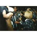 Magnus im Interview mit der Schale