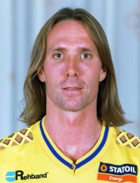 Staffan Olsson im schwedischen Nationaltrikot. Staffan Olsson im schwedischen Nationaltrikot.