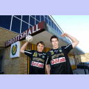 Jonas Larholm und Kim Andersson.