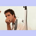 Foto-Shooting 2004/2005 in der Kieler Kunsthalle: Roman Pungartnik.