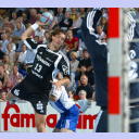 Pittis Abschied: Marcus Ahlm beim Sprungwurf.