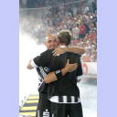 Pittis Abschied: Pitti mit Demetrio Lozano.