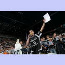 Pittis Abschied: Adrian Wagner bei einer Gesangsdarbietung.