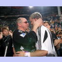 Pittis Abschied: Michael Krieter und Pitti.