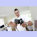 Noch voll im Umzugsstress: Filip Jicha.