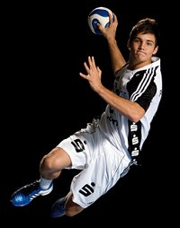 Tim-Philip Jurgeleit in action. Tim-Philip Jurgeleit in action.