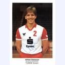 Autogrammkarte Alfred Gislason 1985.