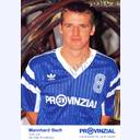 Autogrammkarte Mannhard Bech 1993/1994.