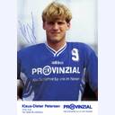 Autogrammkarte Klaus-Dieter Petersen 1995/96.