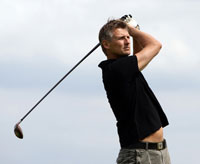 Multitalent Peter Gentzel  h�tte auch Fu�ballprofi werden k�nnen.