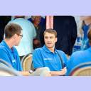 Golfen 2009: Kim Andersson und Momir Ilic.