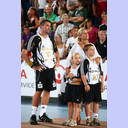 Abschied von Stefan L�vgren und seiner Familie.