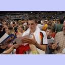 Dominik Klein beim Freundschaftsspiel Deutschland - Spanien.