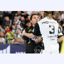 B�rge Lund stoppt Chema Rodriguez.