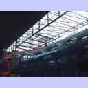 Der linke vierte Rang ist schon sehr weit gediehen.