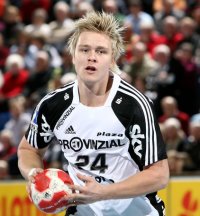 Aron Palmarsson in action.