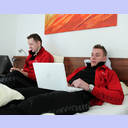 EM 2010: Petr Stochl und Filip Jicha.