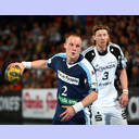 Lukas Karlsson, im Hintergrund B�rge Lund.