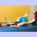 Filip Jicha in der Reha.