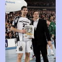 Ehrung zum Handballer des Jahres 2007.