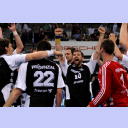 Jubel �ber den 14. Titel.