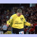 Der R�ckhalt im Spiel gegen Cetinje: Axel Geerken.