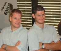 Neue Torh�ter: Andersson und Fritz.