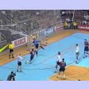 EHF-Pokal-Finale 2002, R�ckspiel: Guijosa trifft zum 2:0.