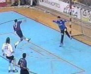 Rafael Guijosa trifft zum 17:8.