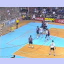 EHF-Pokal-Finale 2002, R�ckspiel: Lozano trifft zum 13:19.