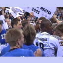 THW wird in Flensburg Meister: Jubel nach dem Abpfiff.