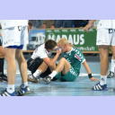 Arne Niemeyer am Boden.