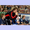 Dan Beutler zitterte zun�chst auf der Bank.