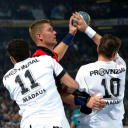 Wagner und L�vgren stoppen J�rgensen.