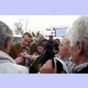 Christian Zeitz im Trubel.