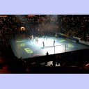 Lichtermeer zum Einlauf.