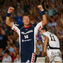 Jonny Jensen in Siegerpose.