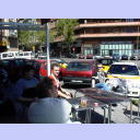 Die Zebrasprotten in Barcelona.