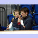 Stefan L�vgren mit Sohn Linus.