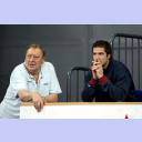 Rainer Cla�en und Roman Pungartnik.