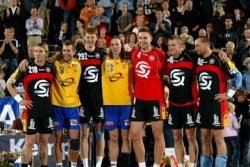 Sieben Stars nahmen Abschied.