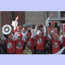  Meisterfeier auf dem Kieler Rathausplatz.