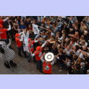 Jubel um die Zebras!