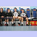 Die Kieler Auswechselbank.