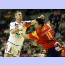 EM 2006: GER - ESP: Christian Zeitz zieht ab.